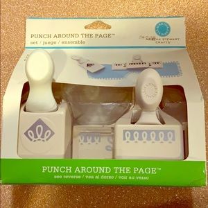 Punch around the page